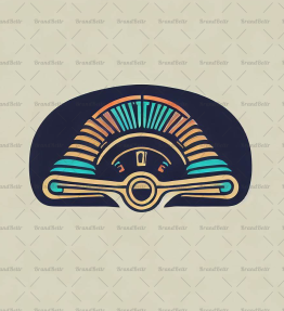 Abstraktes Retro